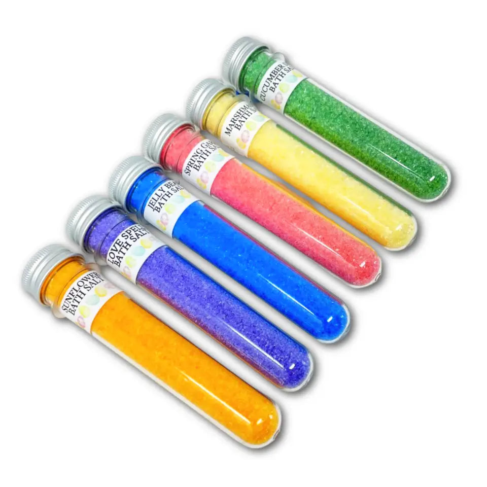 Spring Easter Bath Salt Vials