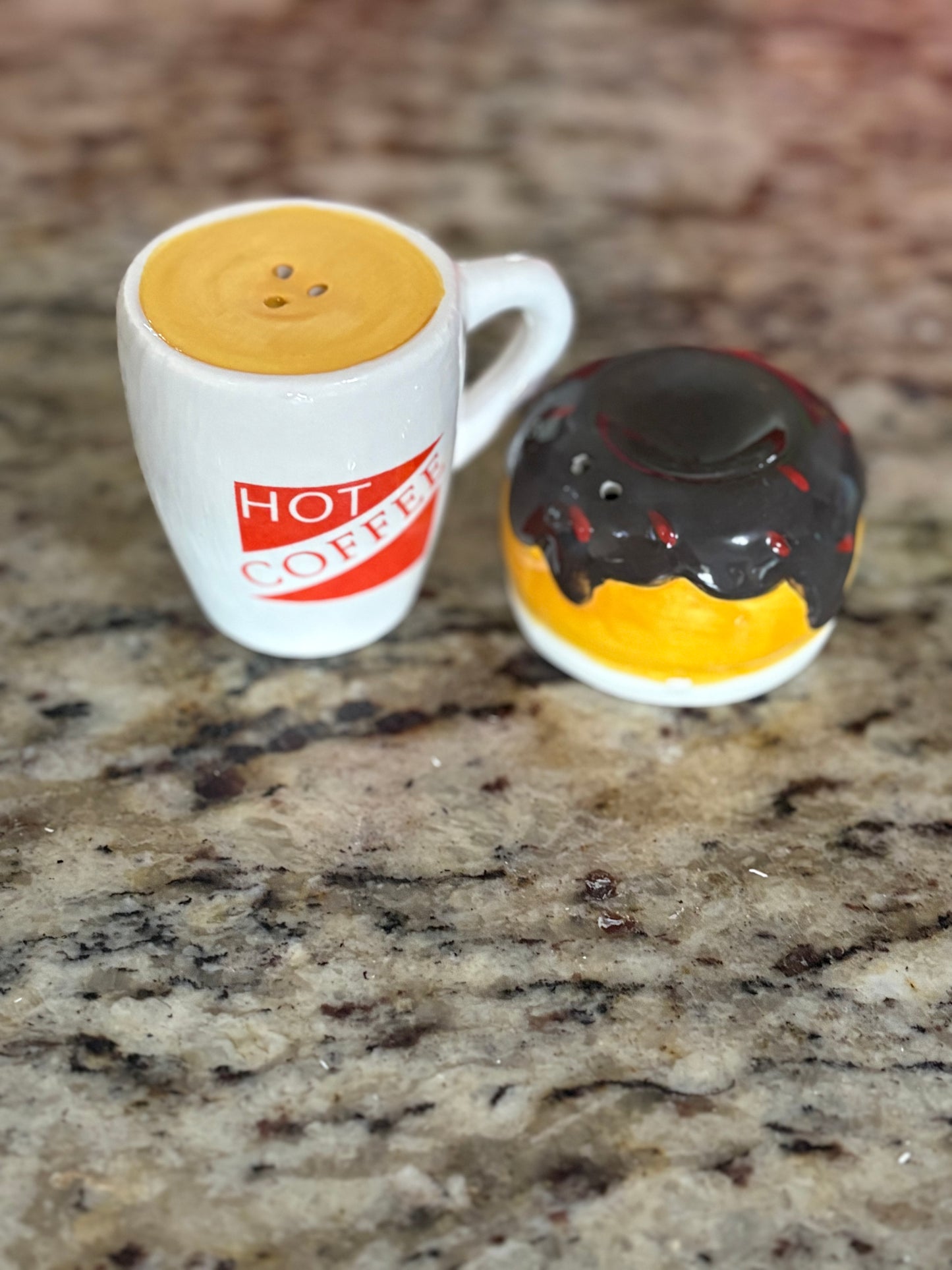 Ceramic Salt & Pepper Shakers