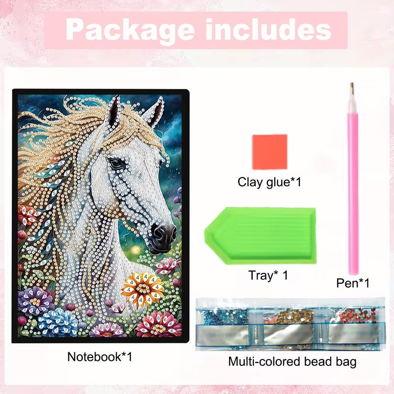Preorder Horse Diamond Art Notebook