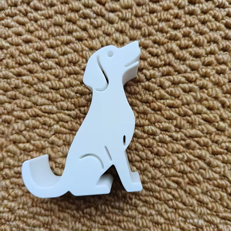 Plastic Cute Dog Phone Stand