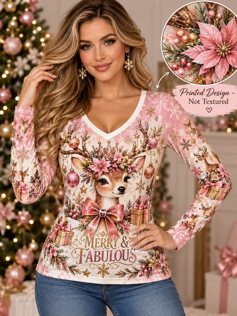 Preorder Merry & Fabulous Long Sleeve Shirt