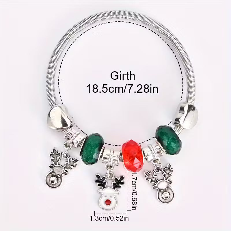Christmas Stainless Steel Bangle