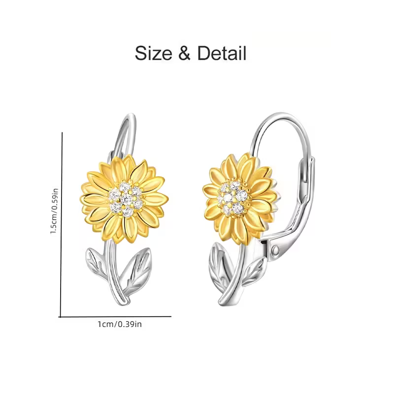 Sunflower Earrings