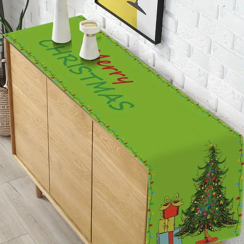 Grinchmas Table Runner