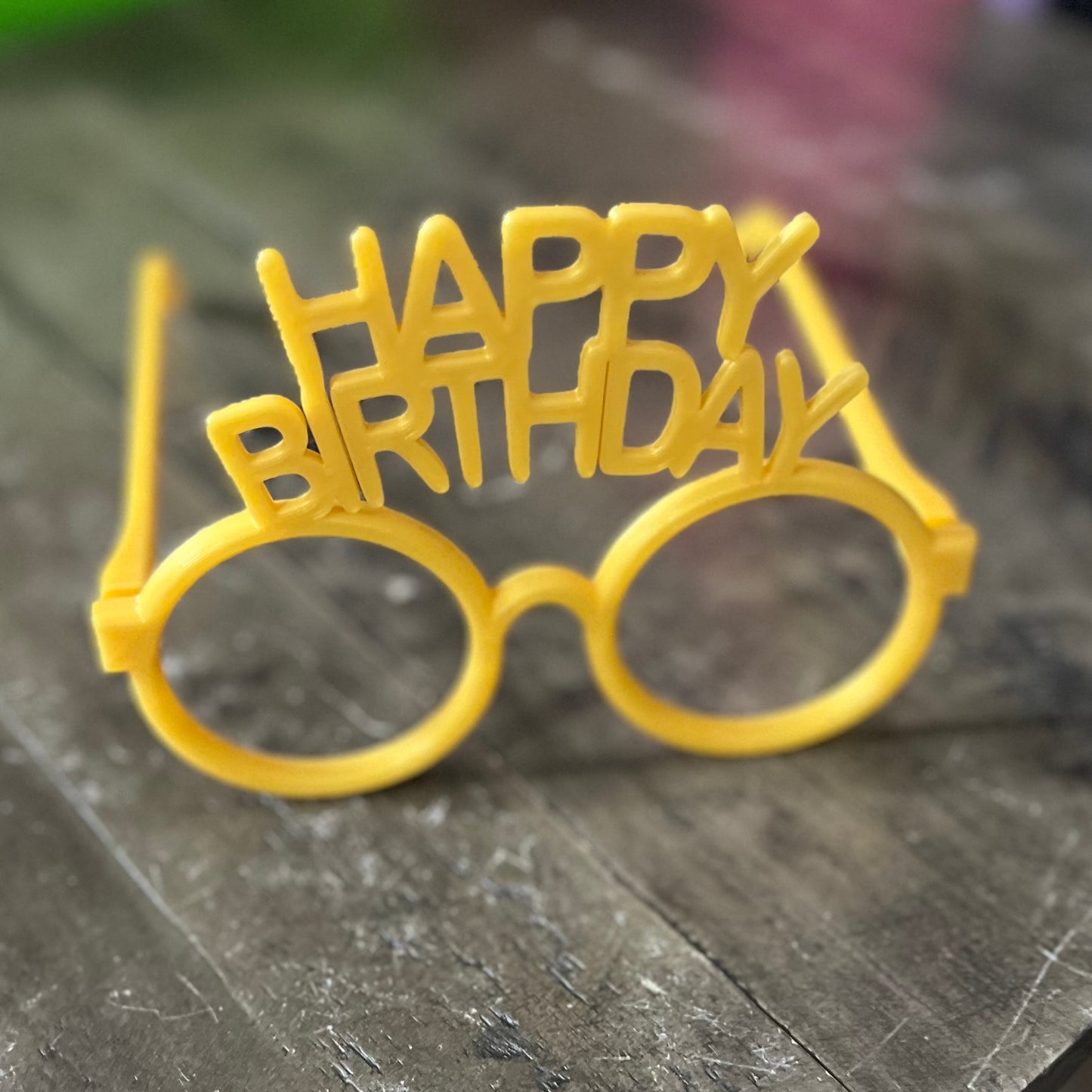 Made by Mike: Happy Birthday Glasses