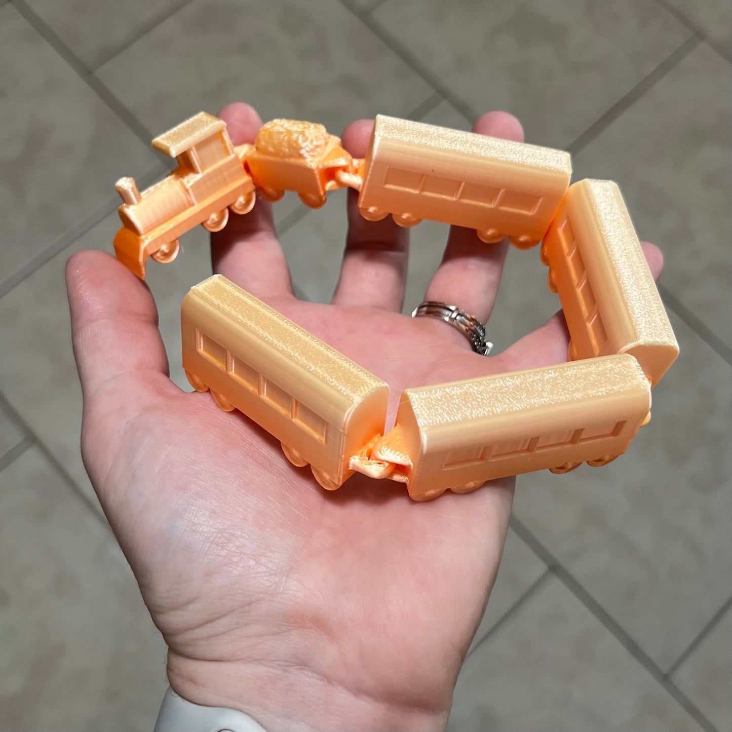Made by Mike: Train 3D Printed Fidget