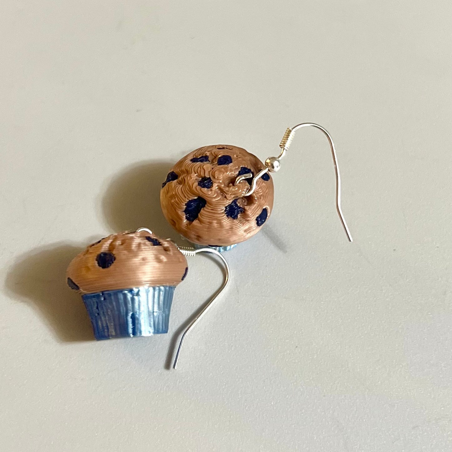 Made by Mike: Blueberry Muffin Earrings
