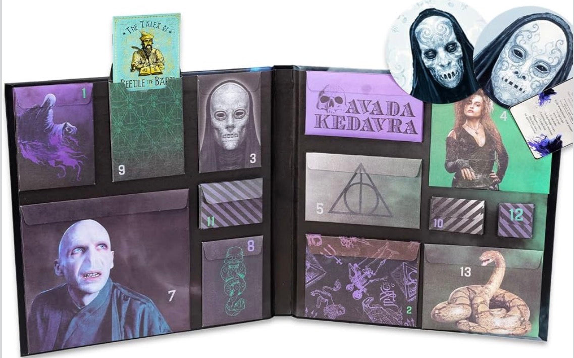 Harry Potter Dark Arts Halloween Countdown - 13 Day Spooky Surprises Advent Calendar