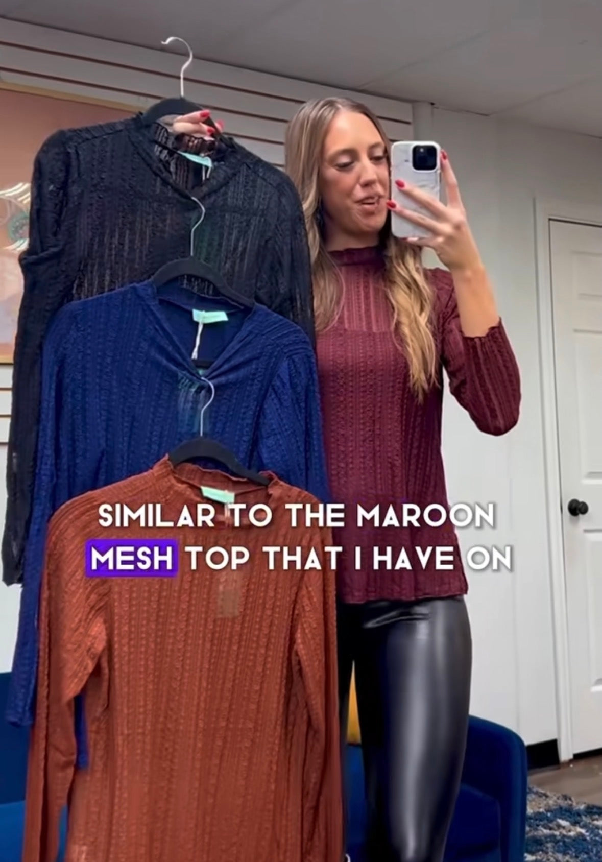 Sunshine & Rodeo Lace Mesh Layering Top - 4 Fall Colors!