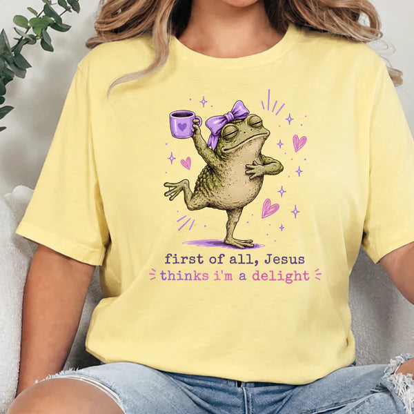 Jesus Thinks I'm A Delight CUSTOM Graphic