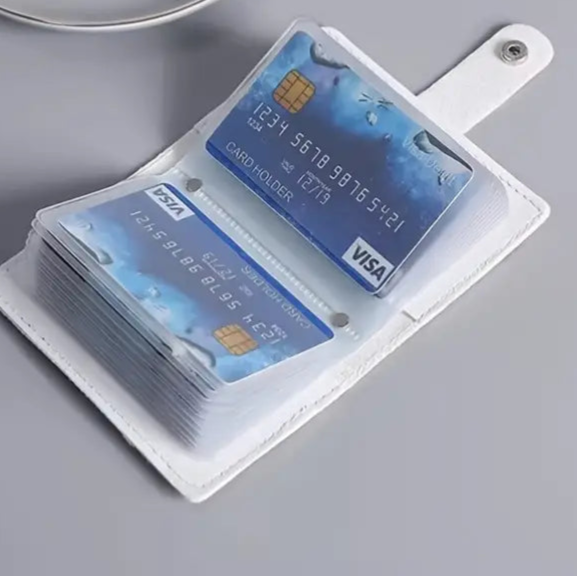 Black & White Cat Card Holder
