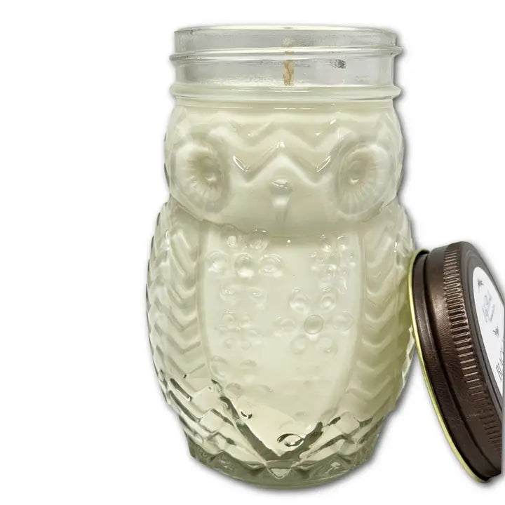 JUMBO Owl Candle - 100 Hour Burn Time
