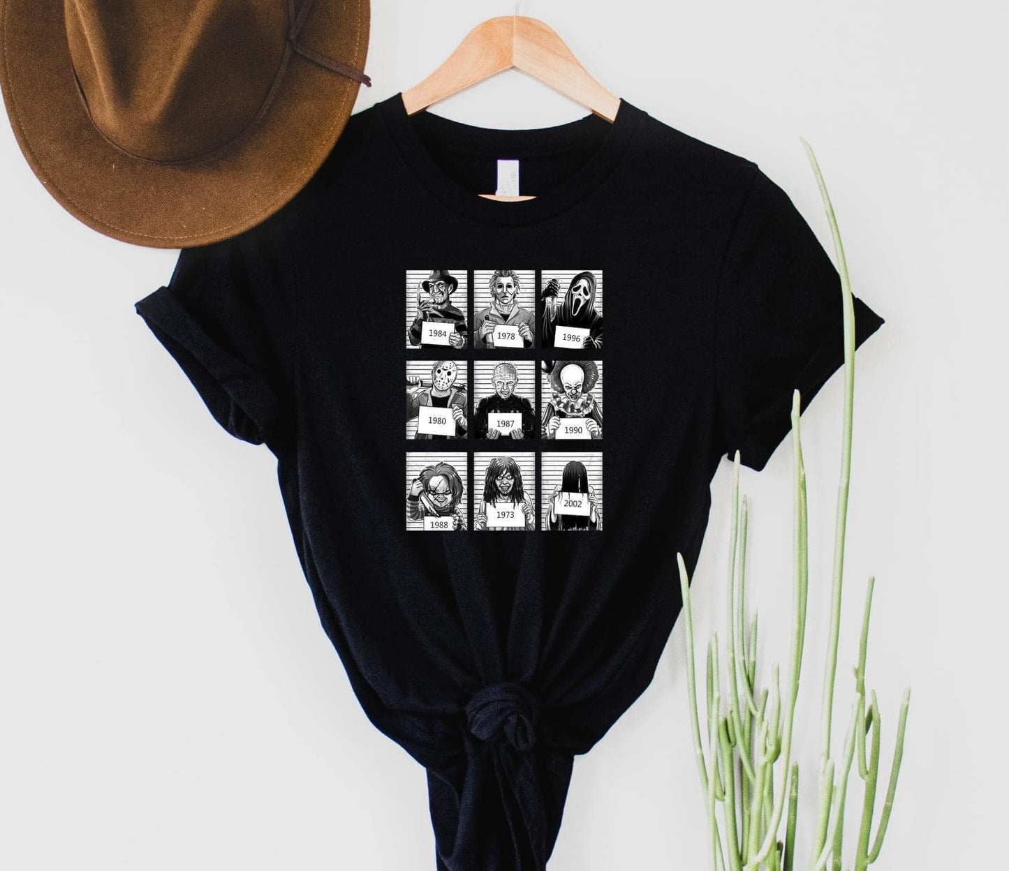 Horror Mug Shots Graphic Tee