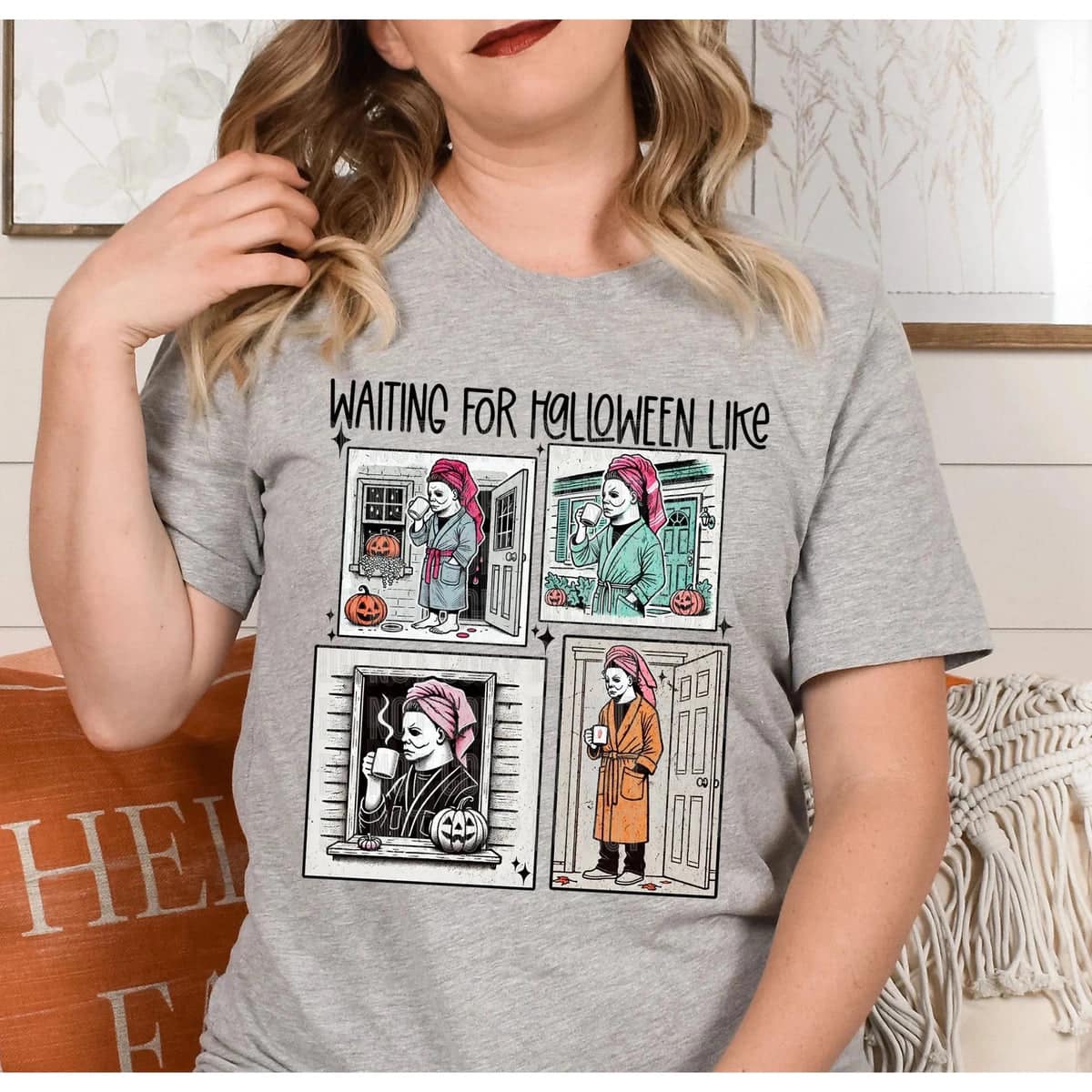 Waiting for Halloween Like Graphic Tee