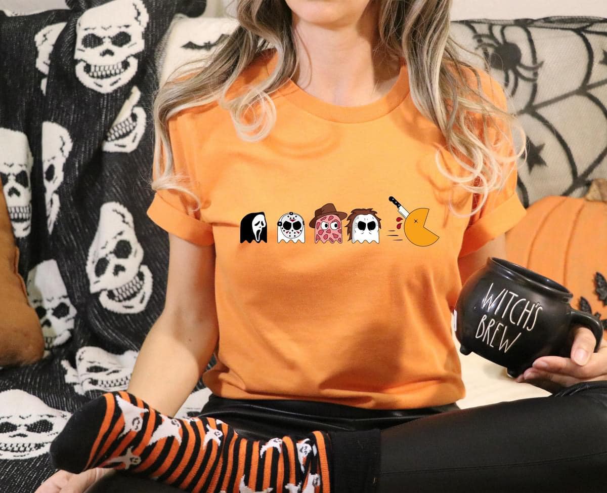 Horror Ghost Graphic Tee