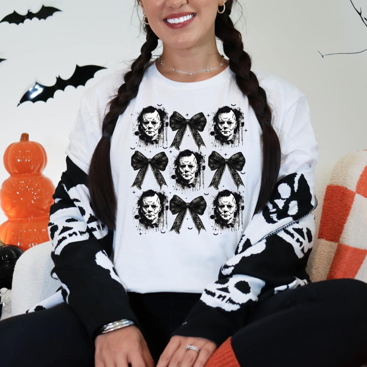 Halloween Bows Graphic Tee
