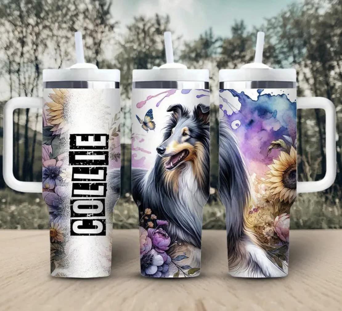Collie 40oz Tumbler