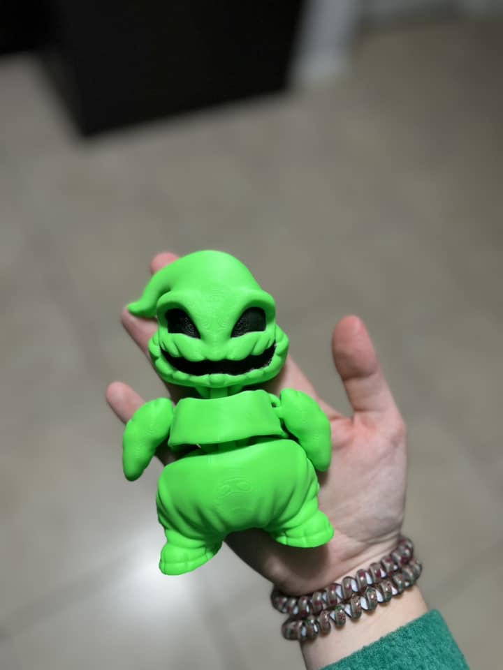 Made by Mike: BIGGER Oogie 3D Printed Fidget