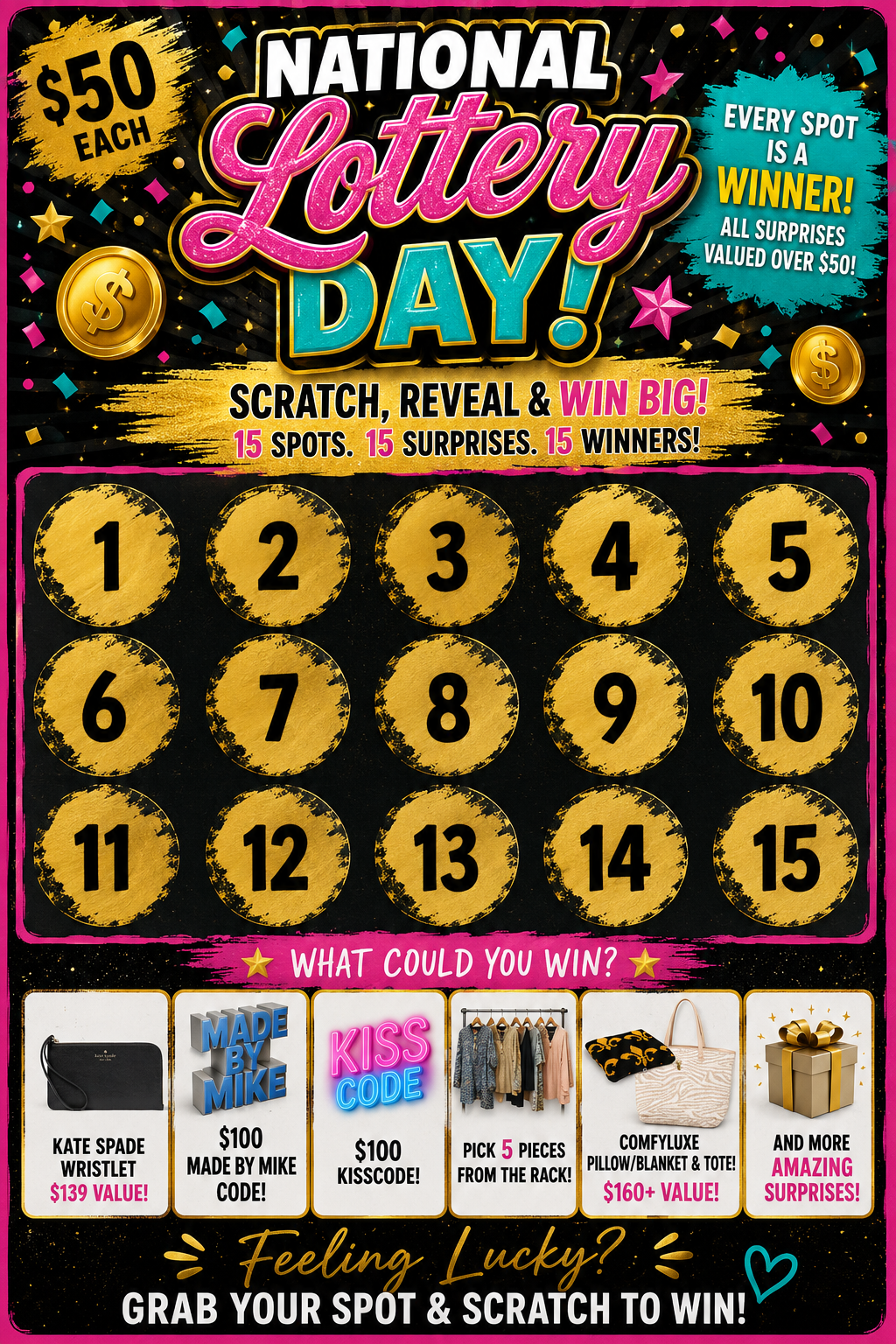 National Lotto Day “Scratch Off”