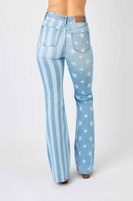 Raw Hem Split Star Judy Blue Bundle