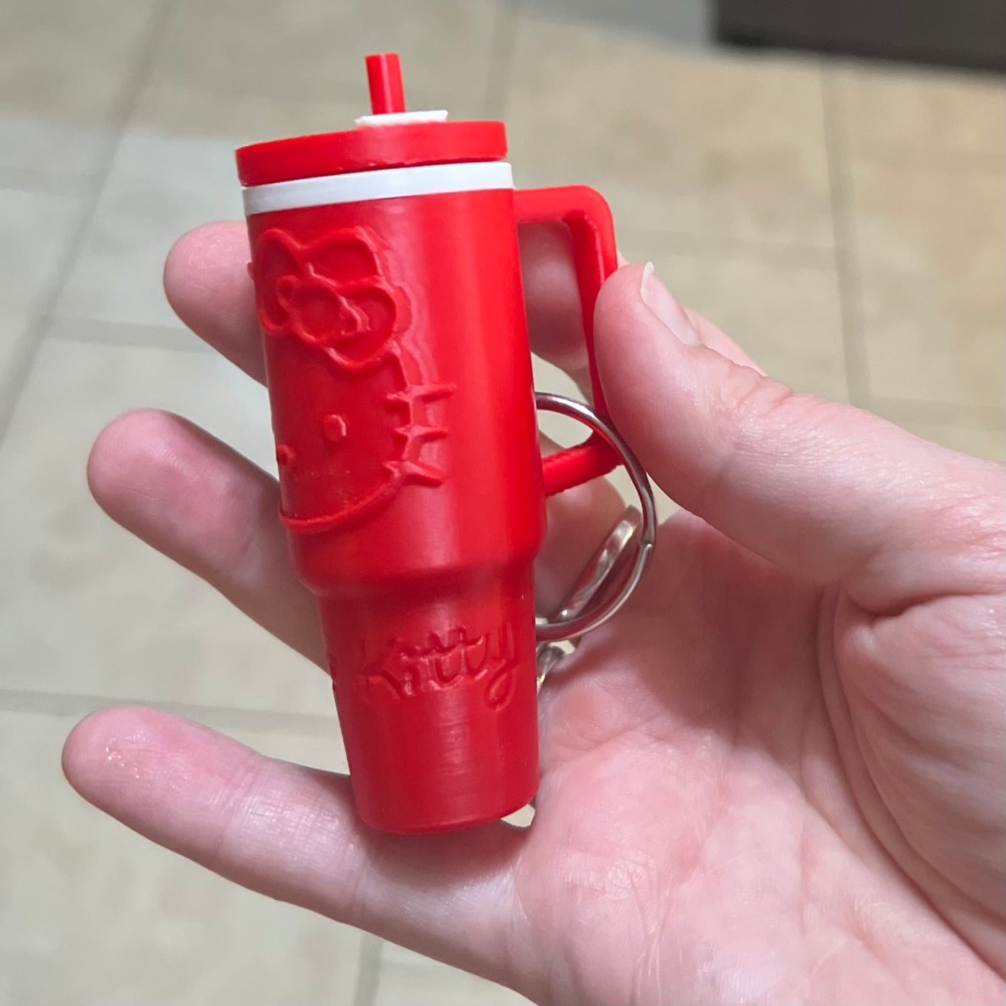 Made by Mike: Hello Chapstick Holder Tumbler Keychain