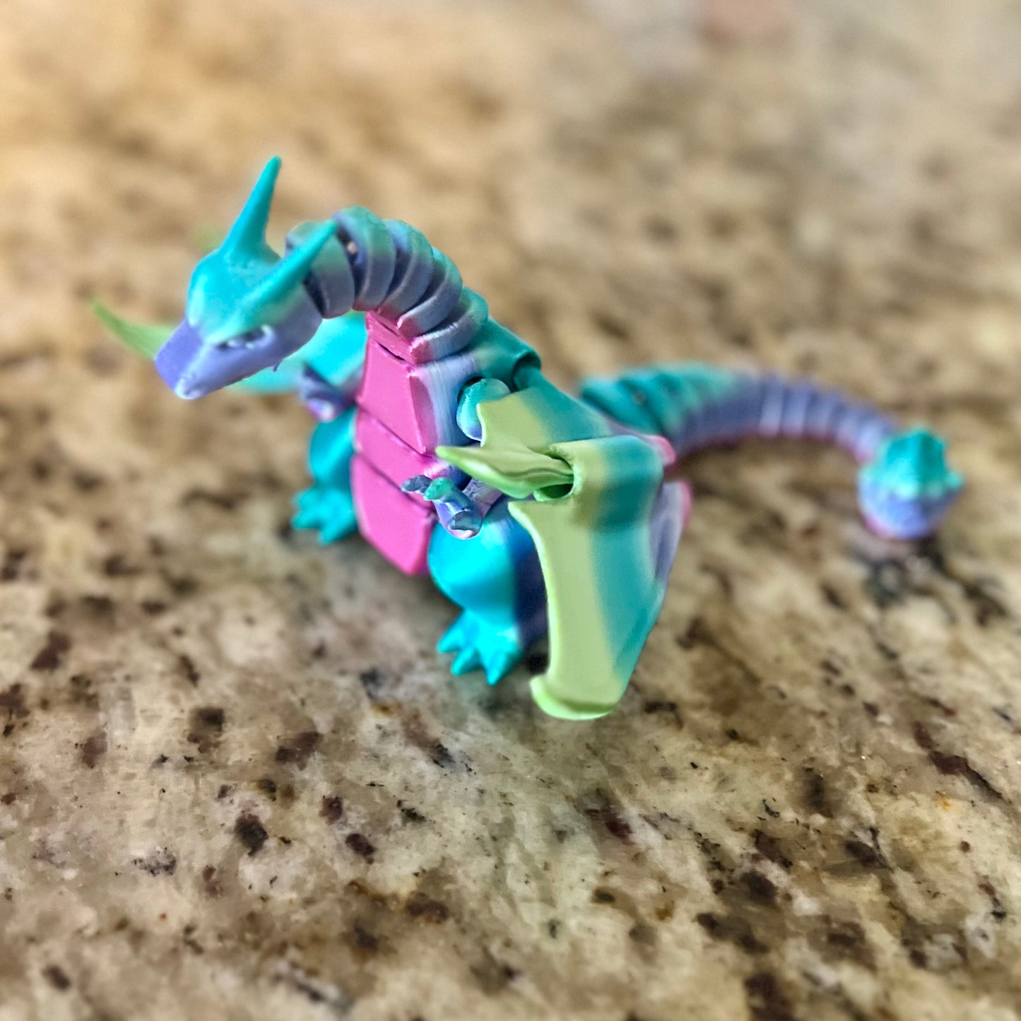 Made by Mike: 3D Printed Fire Breathing Dragon Fidget
