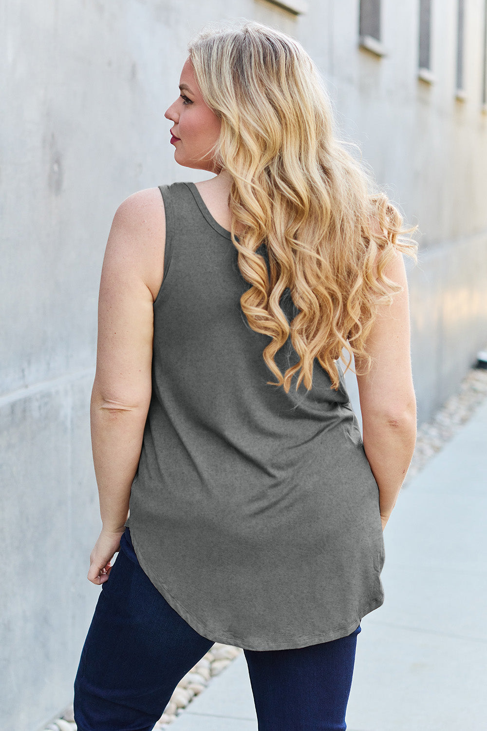 Basic Bae Full Size Round Neck Tank - in 5 Colors!