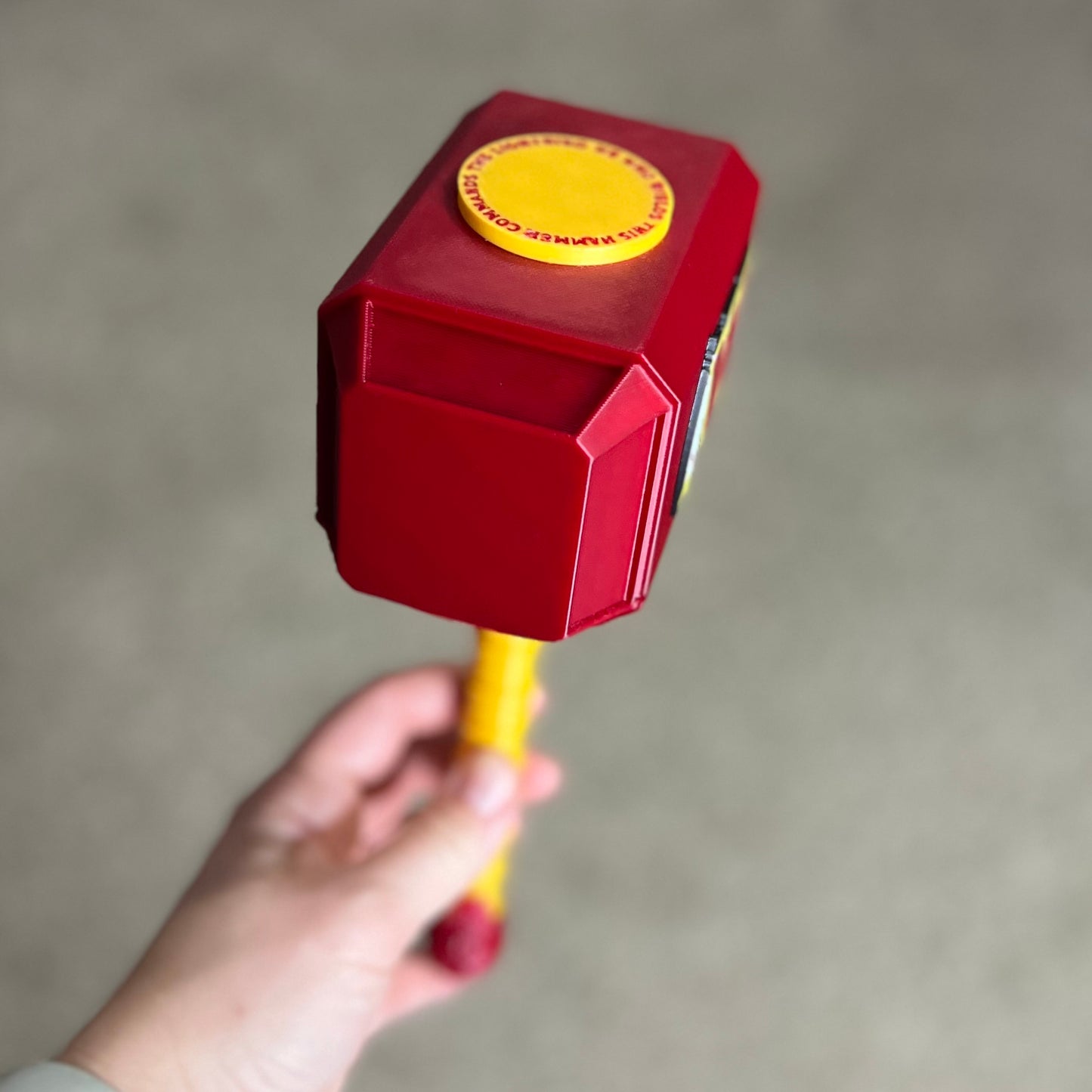 Made by Mike: Team Hammer 3D Printed