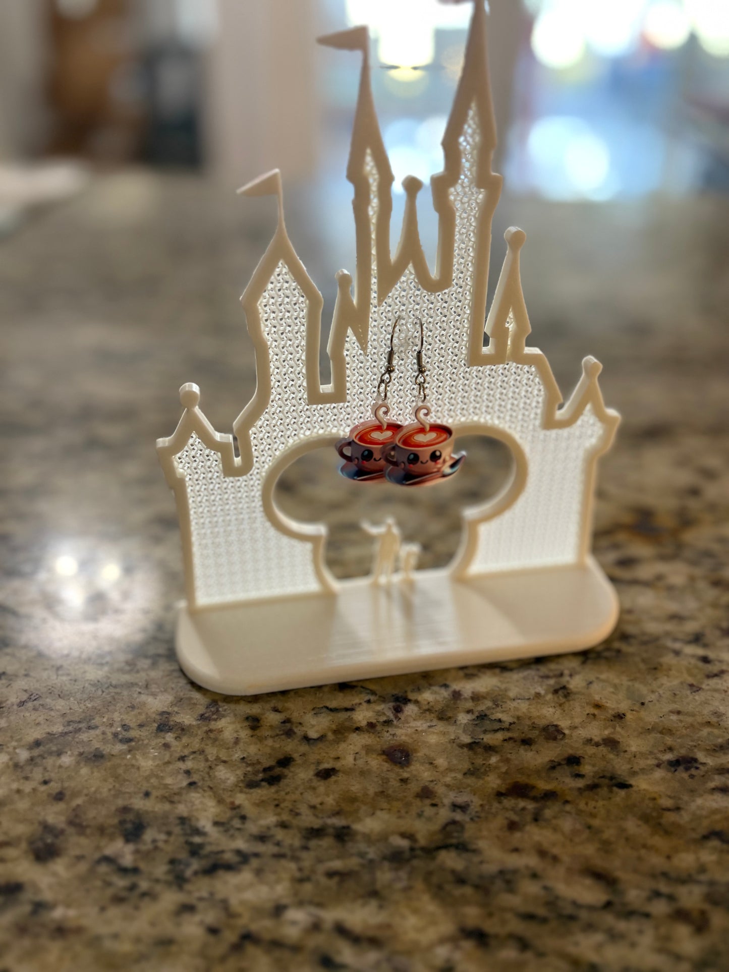 Made by Mike: Castle Earrings Holder