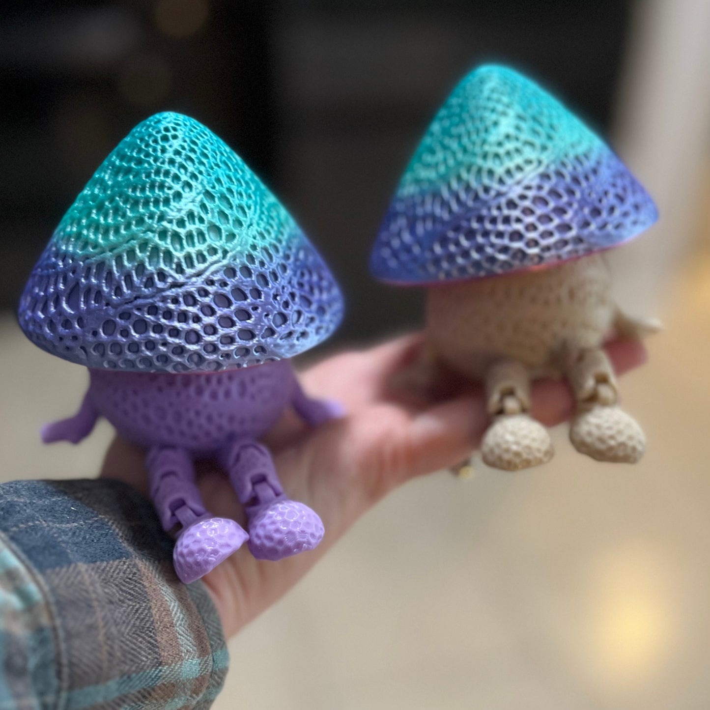 Ready to Ship Made by Mike: Sitting Mushroom Jar Buddy