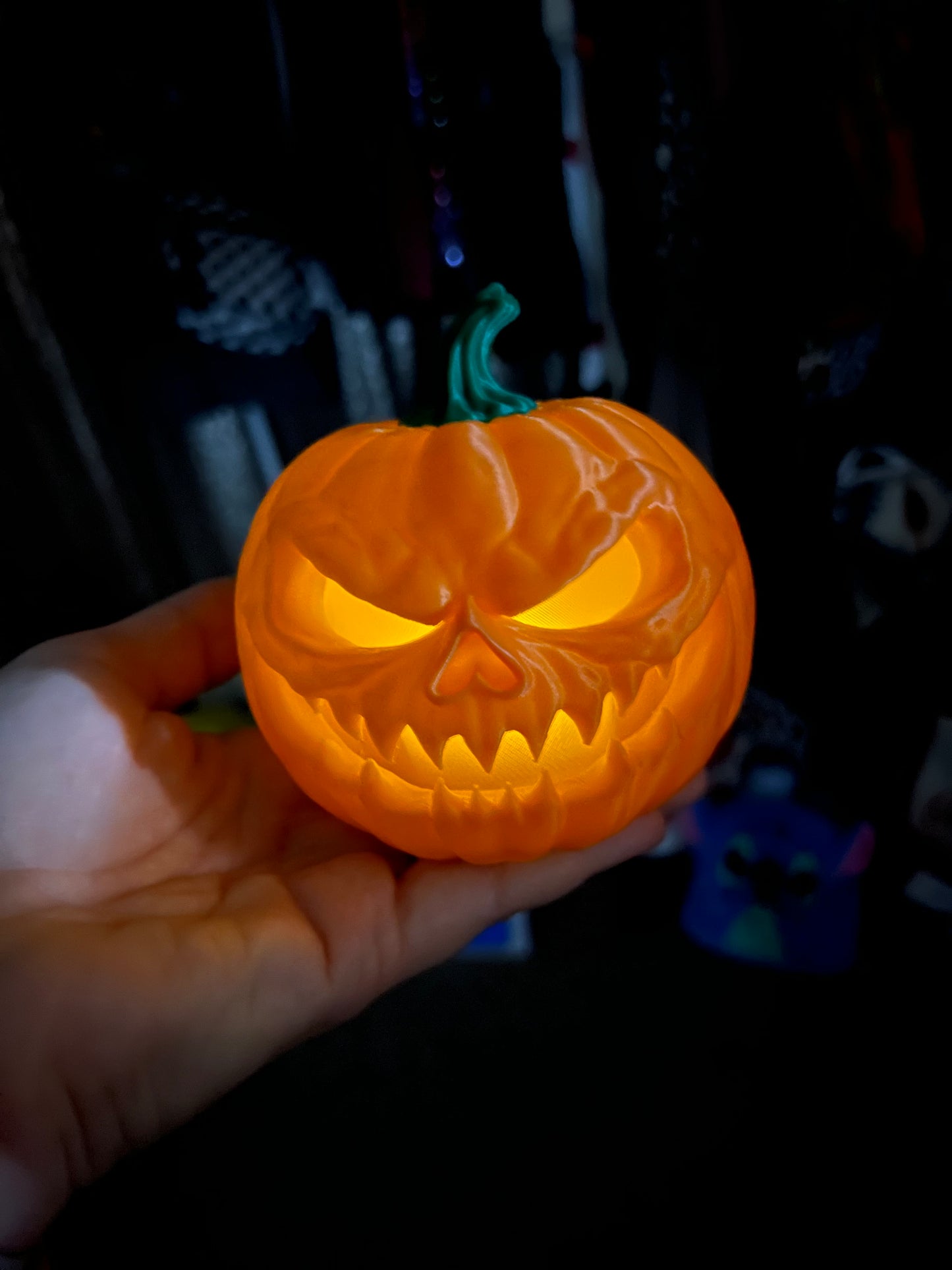 Made by Mike: Jack-O-Lantern Tea Light Holder