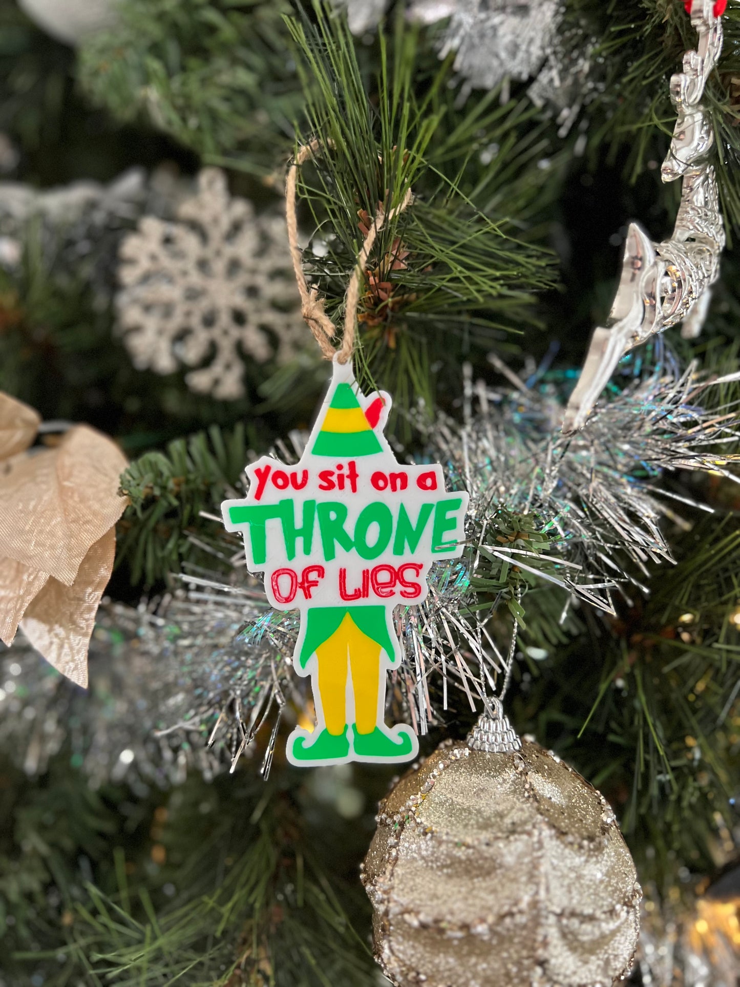 Made by Mike: Throne of Lies Ornament 3D Printed