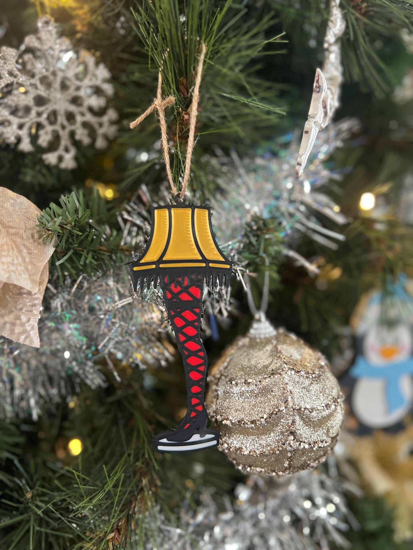 Made By Mike: Lamp Leg 3D Printed Ornament