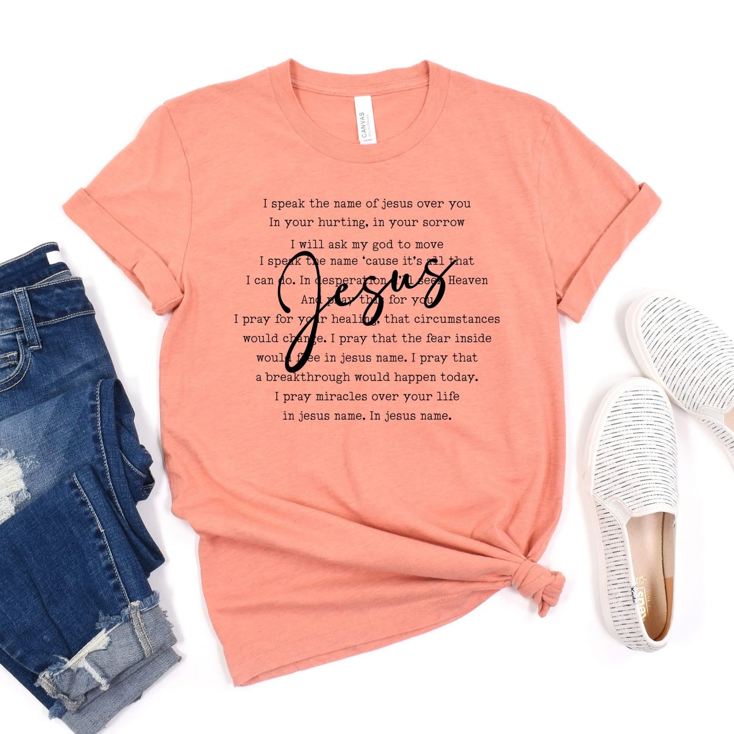 I Speak the Name of Jesus CUSTOM Graphic