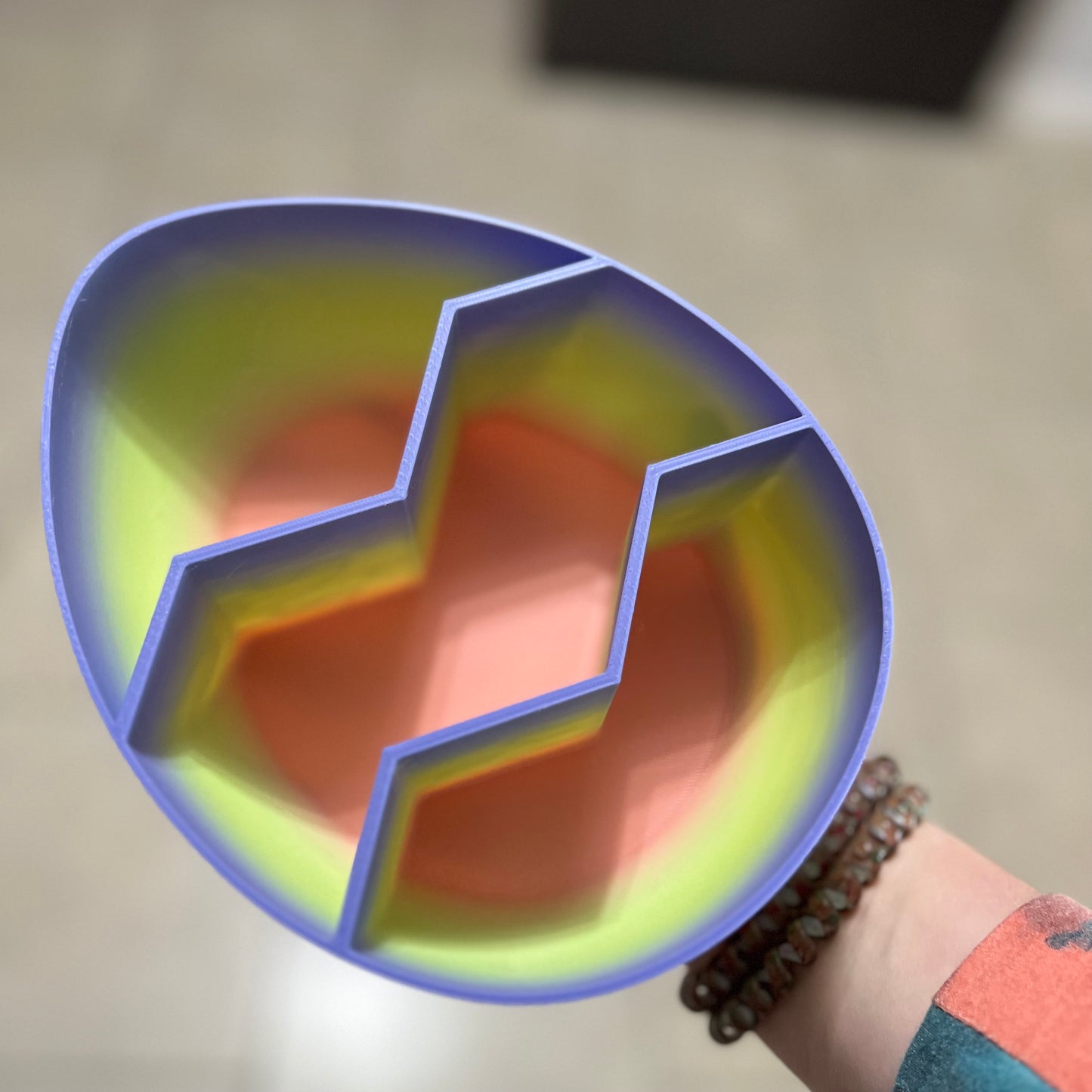 Made by Mike: Huge Easter Egg Candy Dish