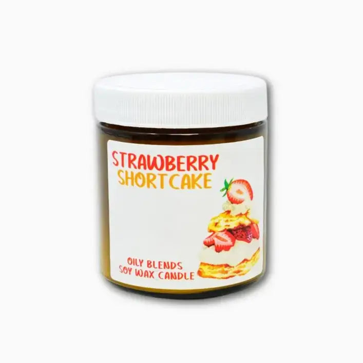 Strawberry Shortcake Summer Small Candle - 25 Hour Burn Time
