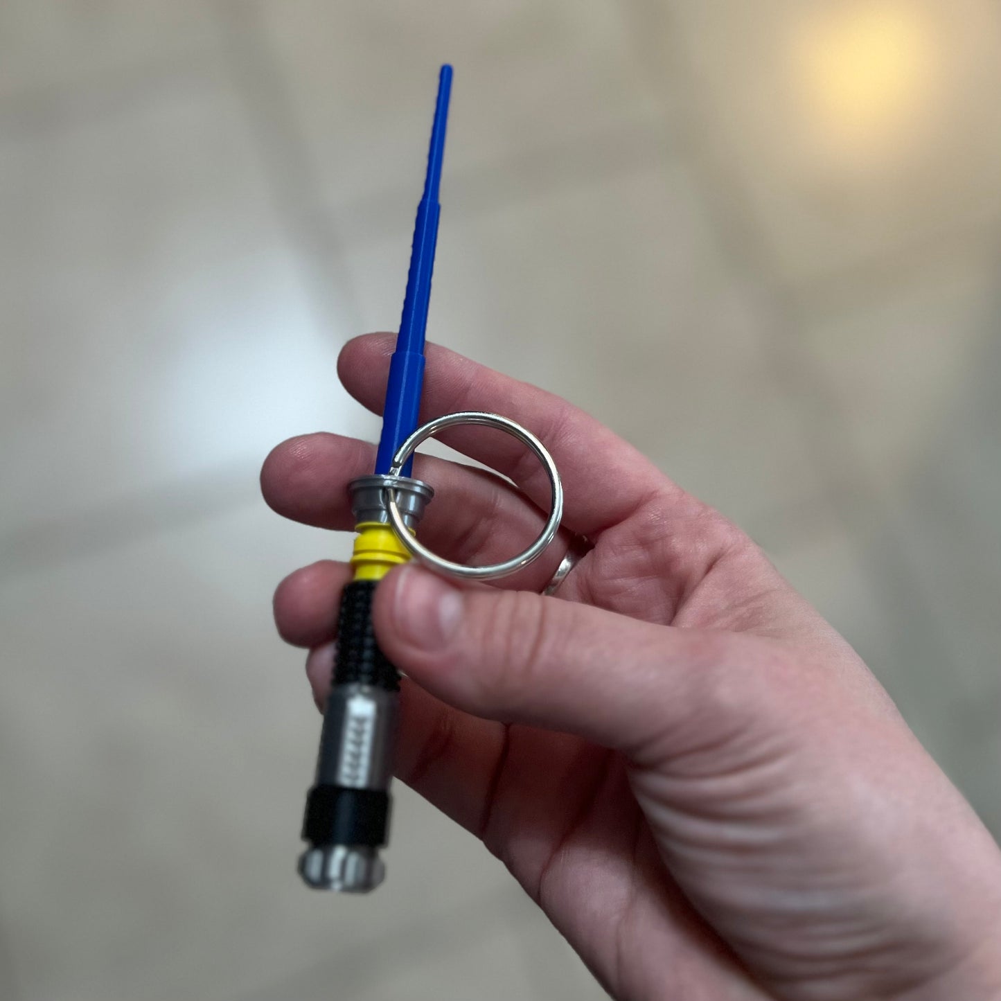 Made by Mike: Retractable Saber Keychain