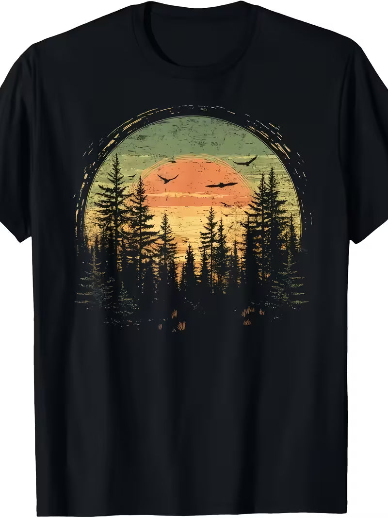 Unisex Wilderness Vinyl Graphic T-Shirt