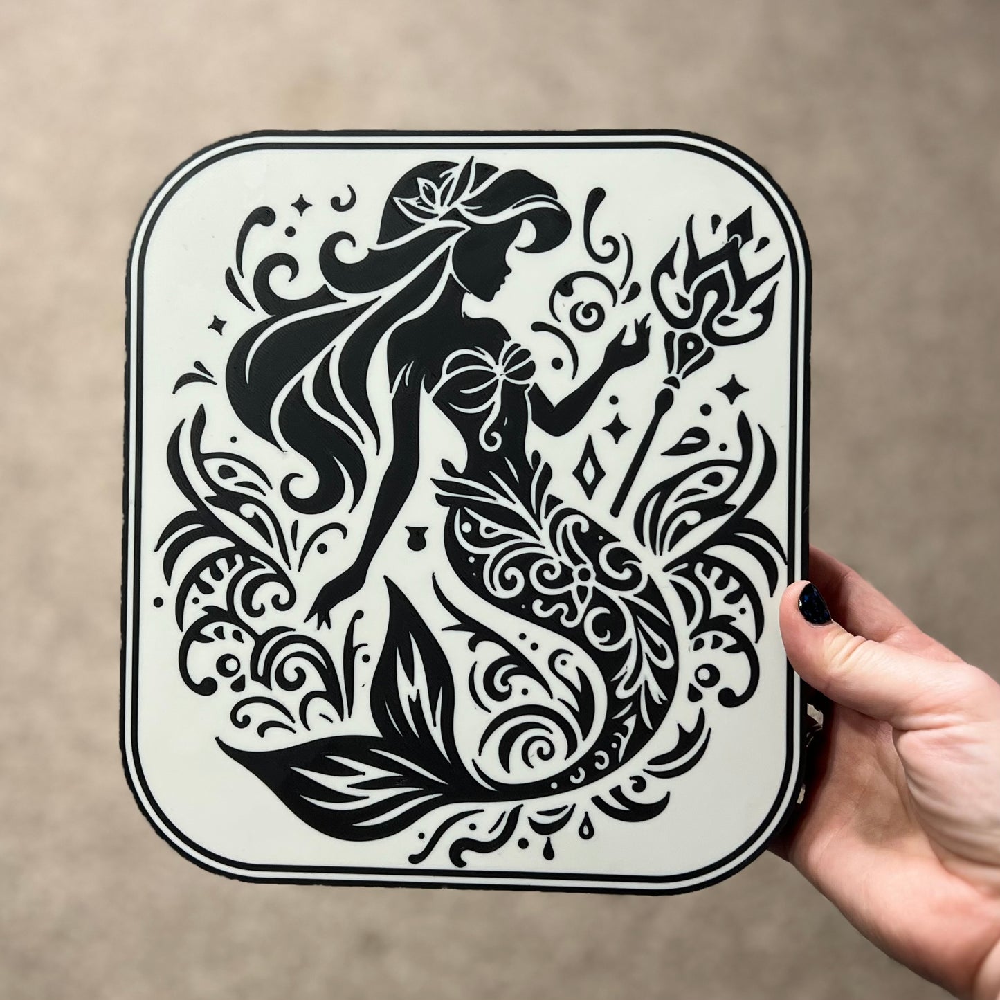 Made by Mike: Mermaid Lightbox