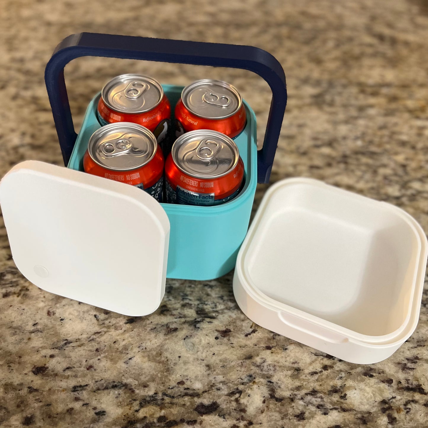 Made by Mike: Retro 4 Can Cooler with Ice Pack