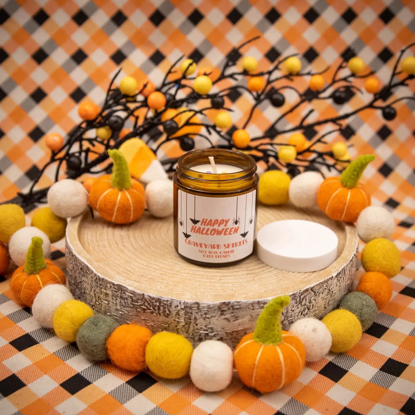 Mystery Halloween Candle 25 Hour Burn Time
