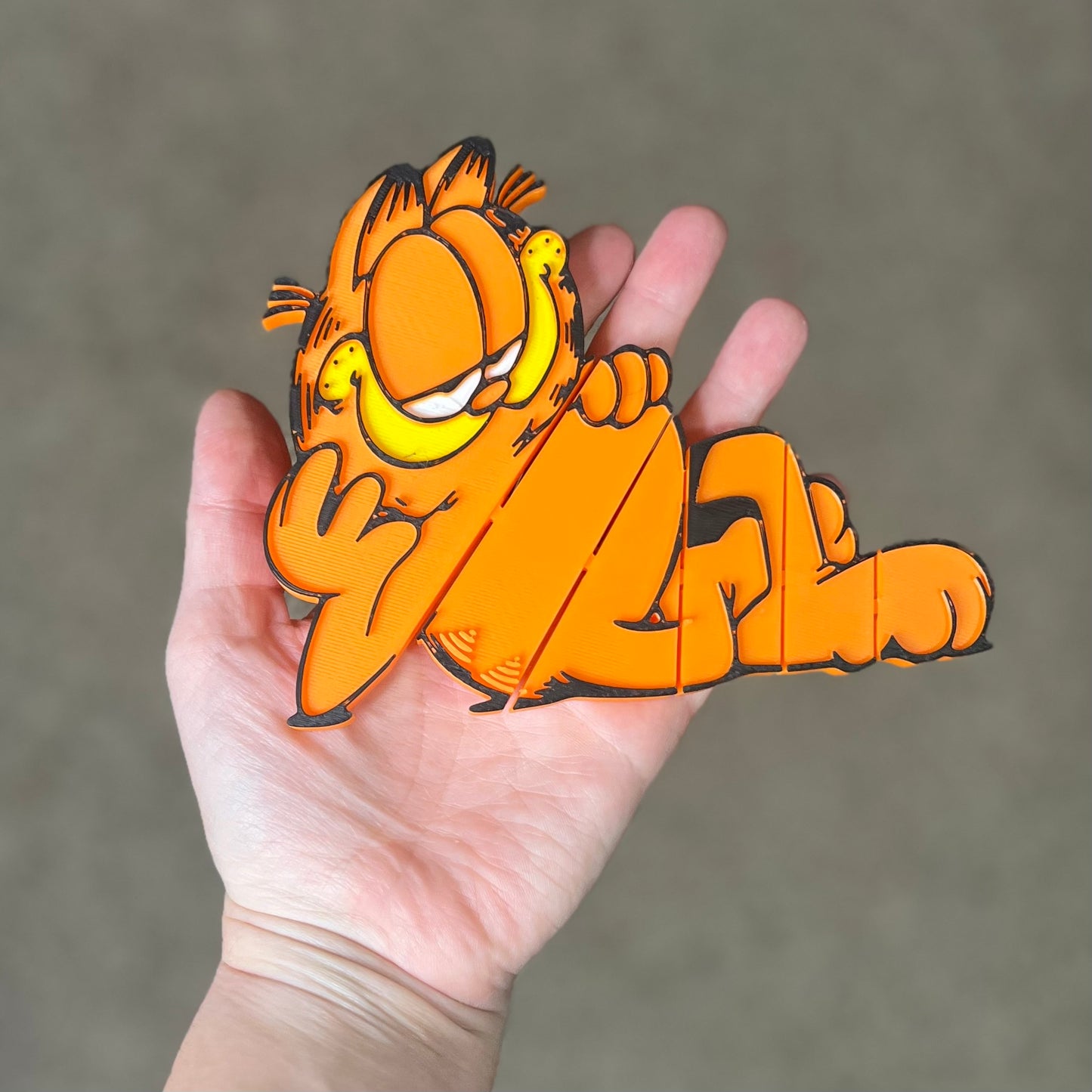 Made by Mike: Orange Lasagna Cat Flexi