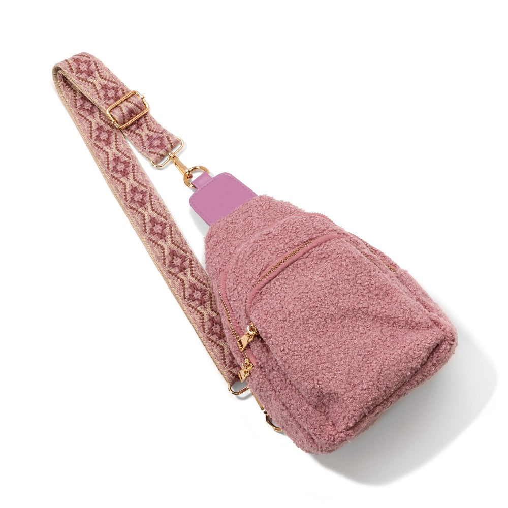 Sherpa Crossbody Sling - 3 Colors