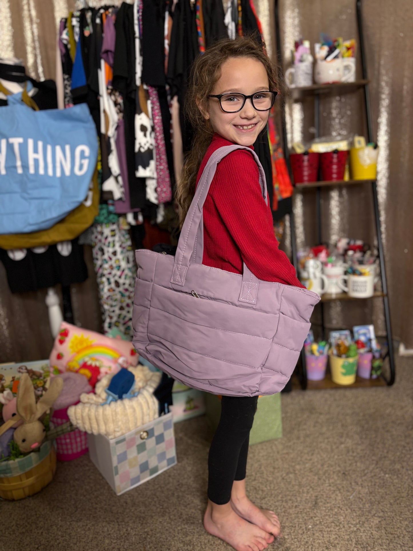 Sophie Puffer Tote - 7 colors