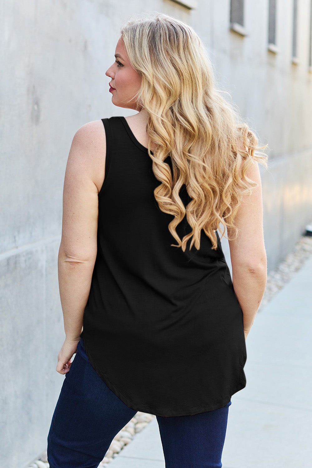 Basic Bae Full Size Round Neck Tank - in 5 Colors!