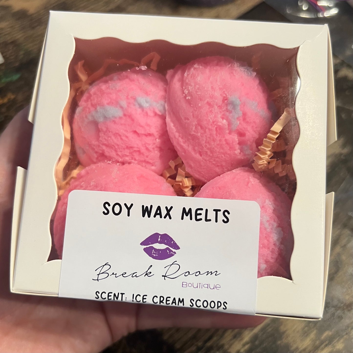 READY TO SHIP Soy Wax "Food" Bakery Box Melts
