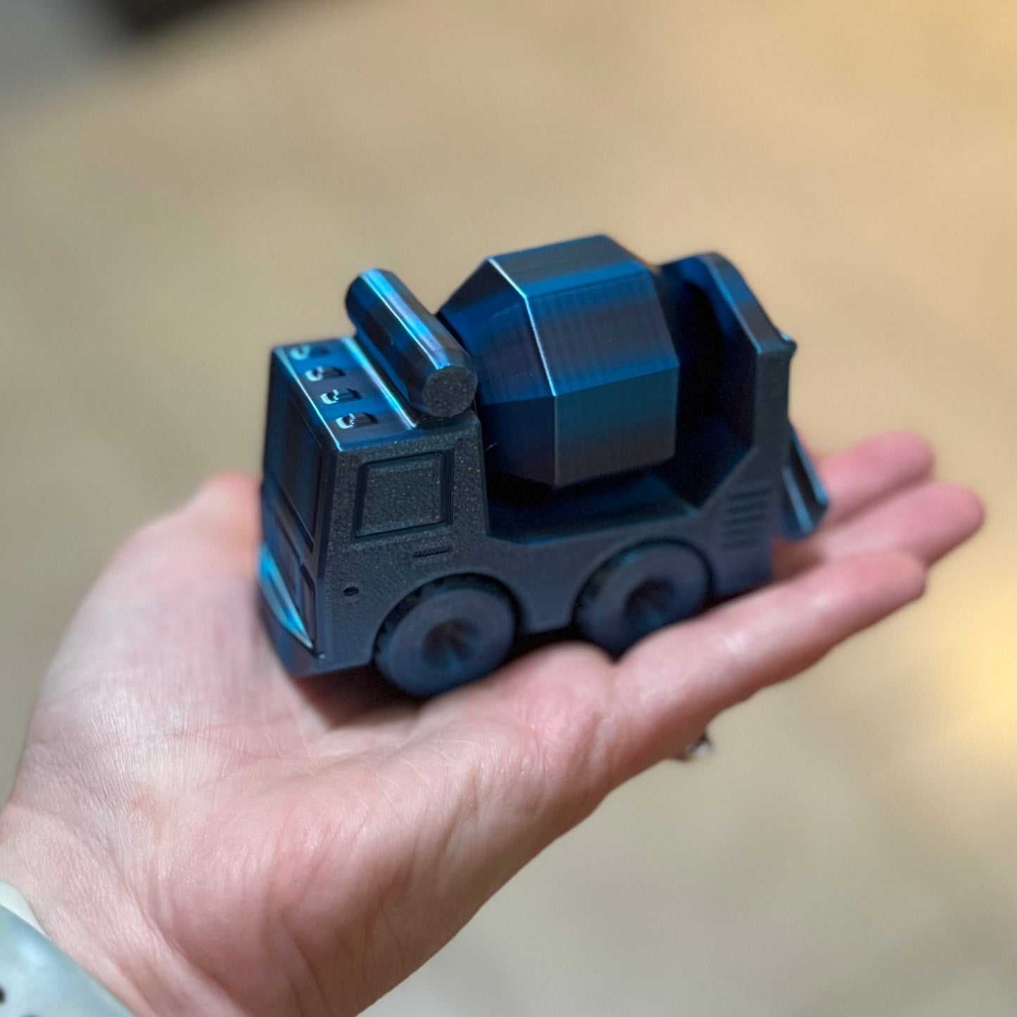 Made by Mike: Cement Truck 3D Printed Fidget