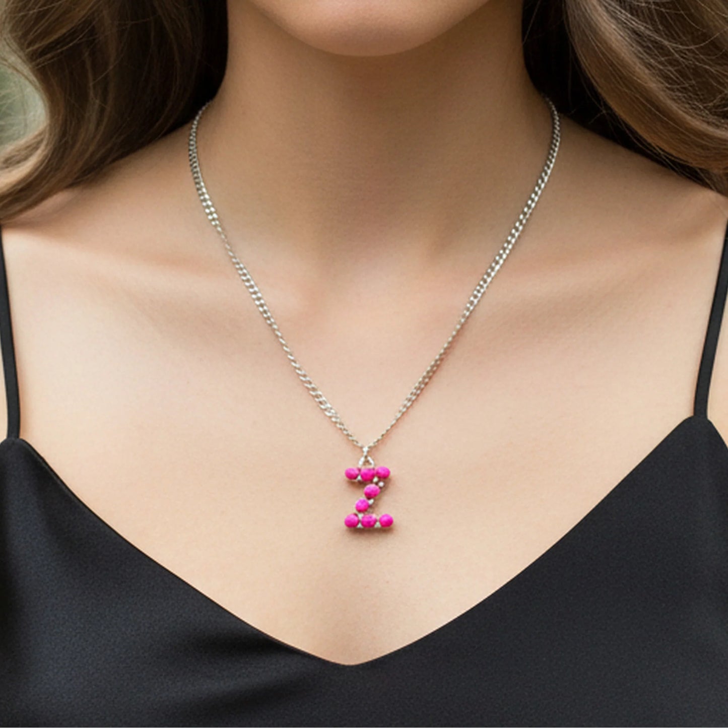 DOORBUSTER Squash Blossom Initial Necklace - 2 Colors!