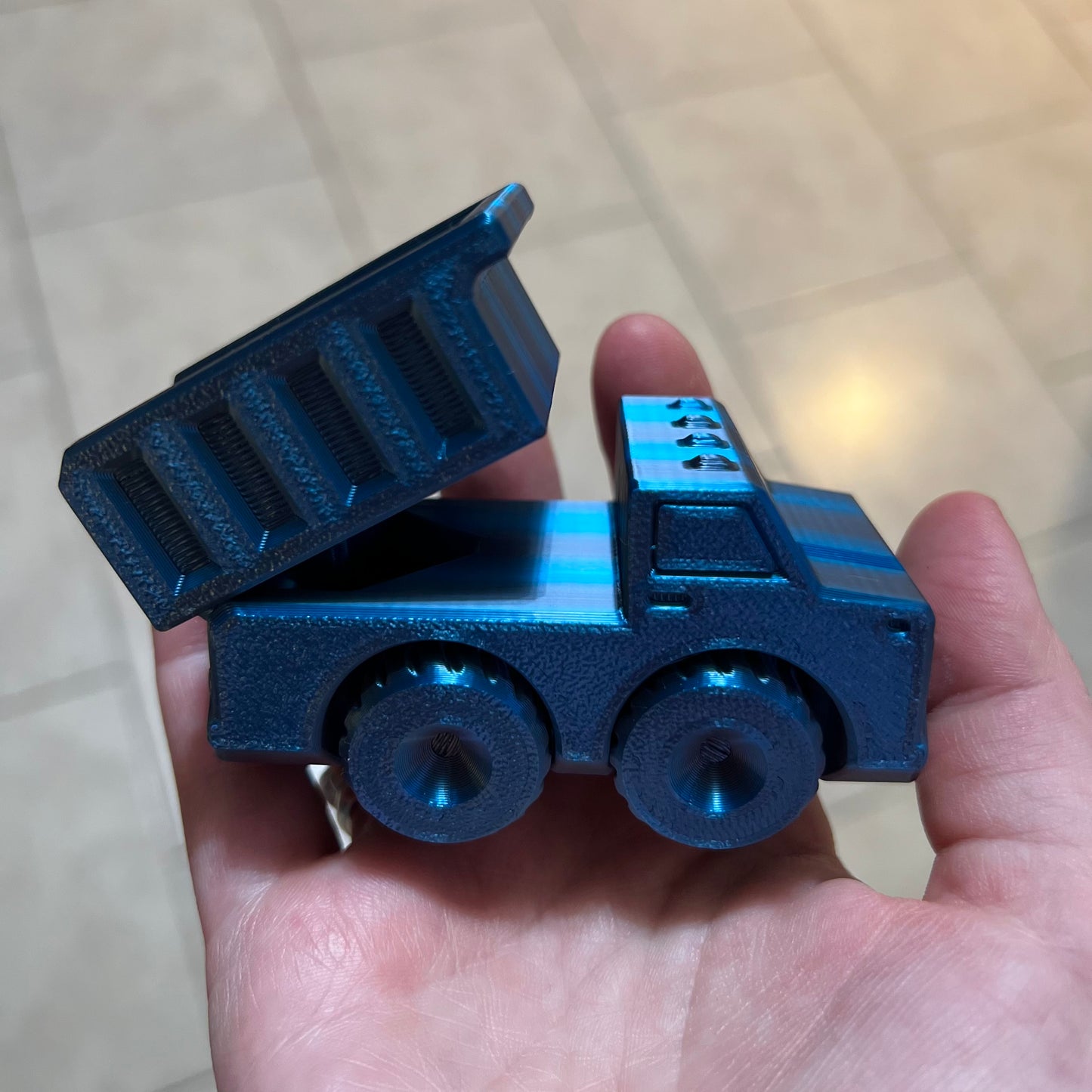 Made by Mike: Dump Truck 3D Printed Fidget