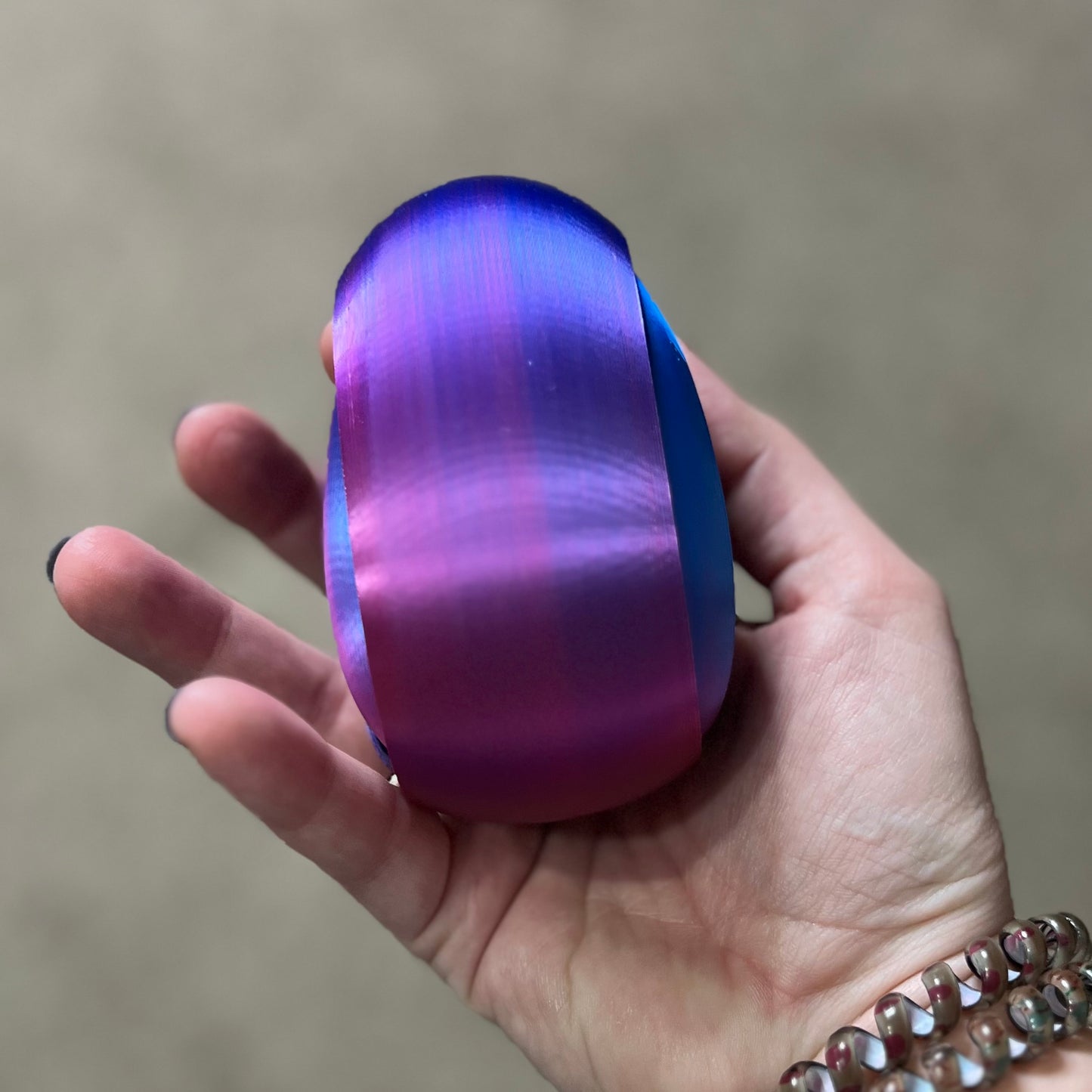 READY TO SHIP Made by Mike: Spinning Happy Easter Hide A Egg